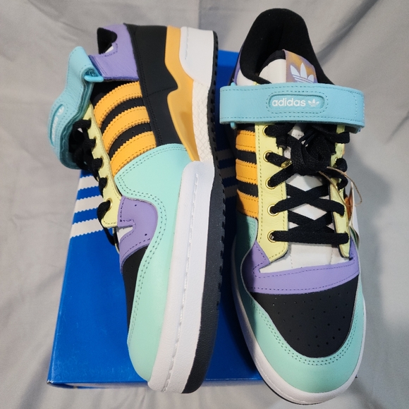 New Adidas Forum Lo ‘Easter Multi Color’ GX2530 Size 12 - Picture 8 of 9